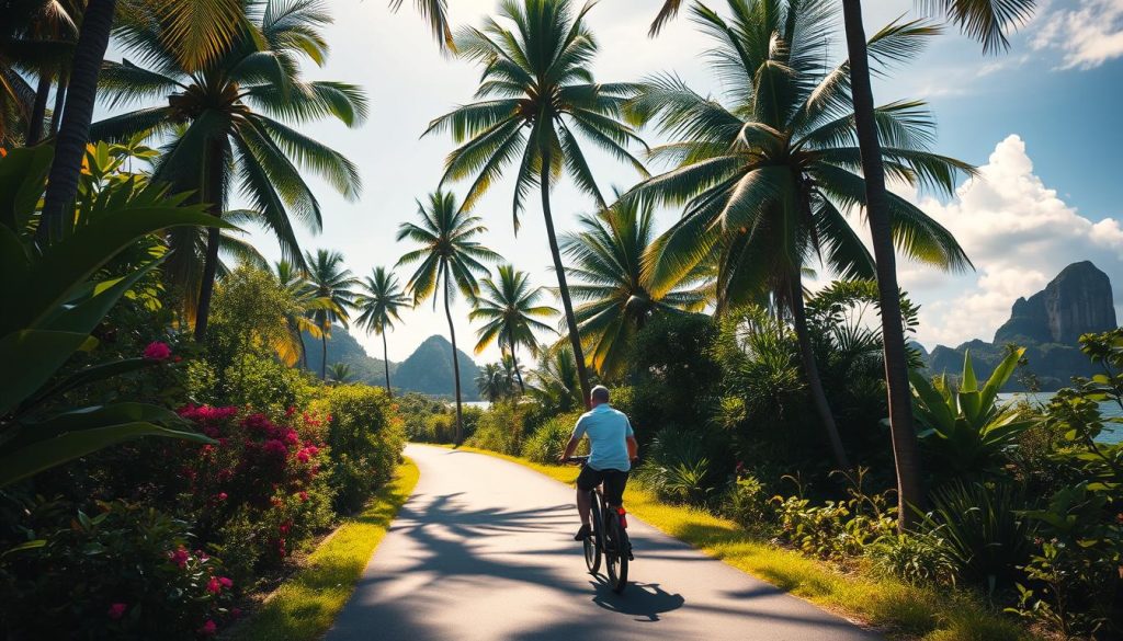 Exploring La Digue by bike Exploring La Digue by bike