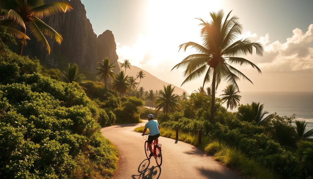 Exploring La Digue by bike Exploring La Digue by bike