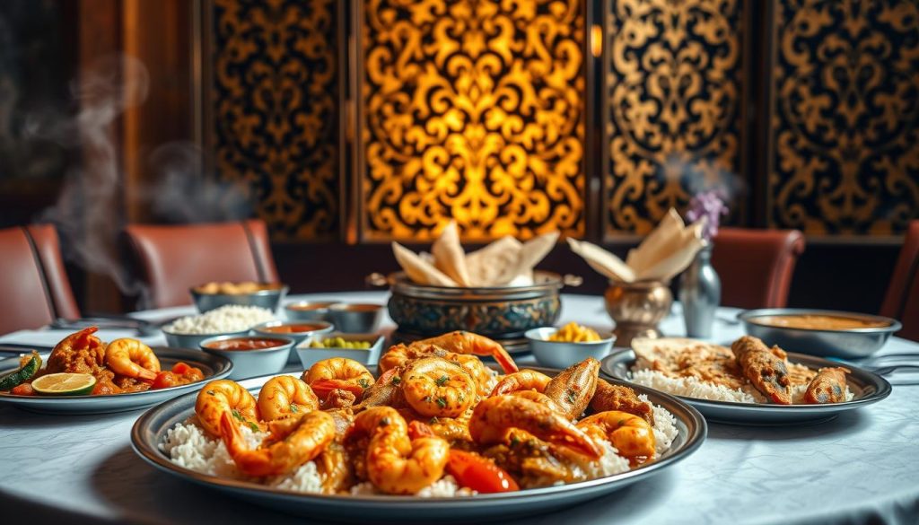 Indian-inspired seafood creations Indian-inspired seafood creations