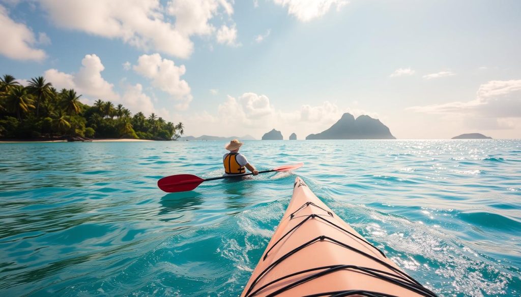 Kayaking in Seychelles Kayaking in Seychelles