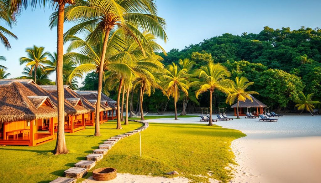 La Digue Island Lodge beachfront chalets La Digue Island Lodge beachfront chalets