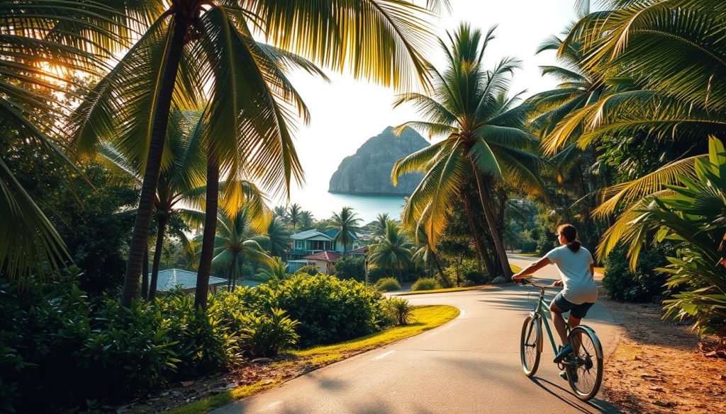 La Digue Island cycling La Digue Island cycling