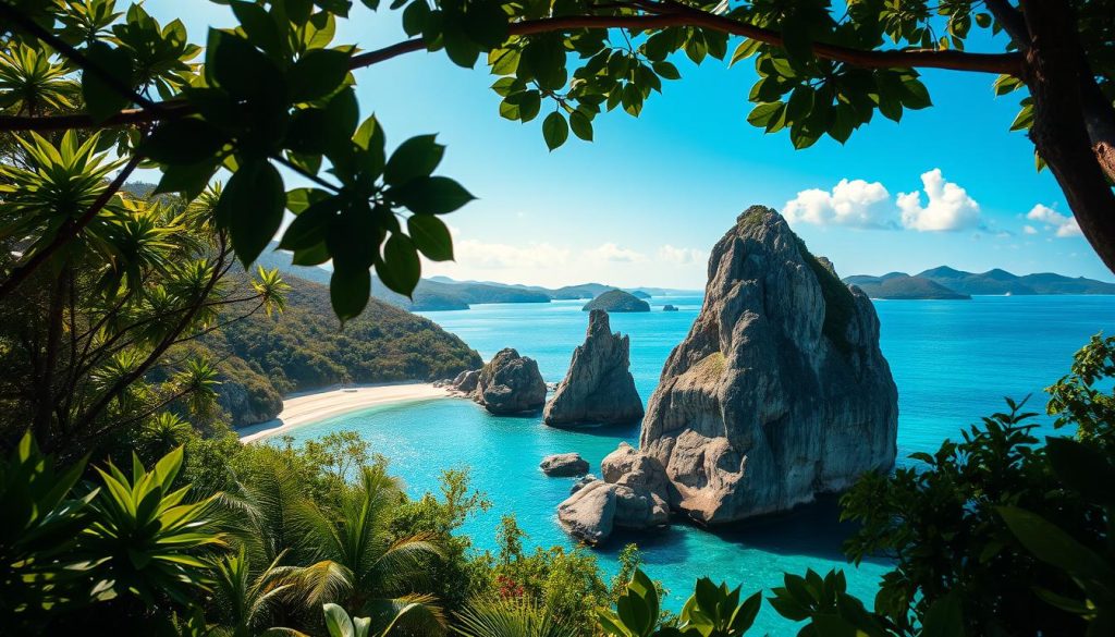 La Digue Island scenery La Digue Island scenery
