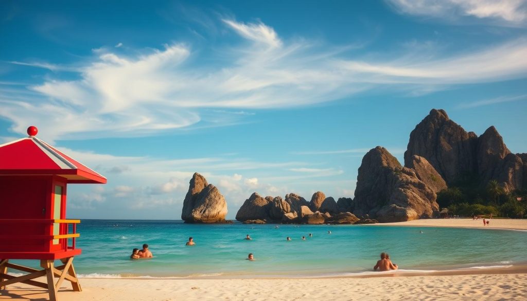 La Digue beach safety La Digue beach safety