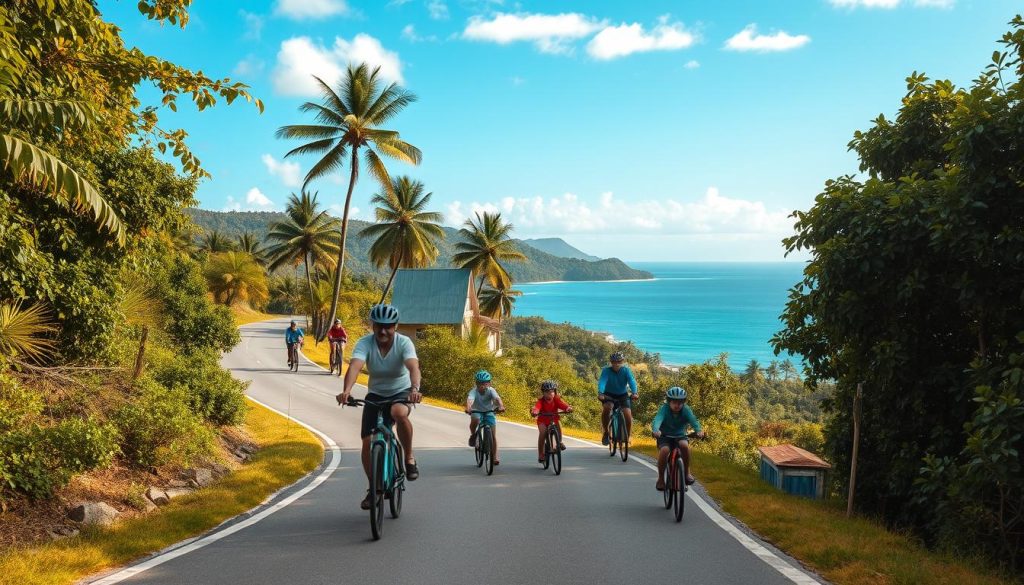 La Digue bike ride safety La Digue bike ride safety