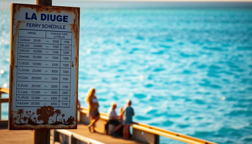 La Digue ferry schedule La Digue ferry schedule