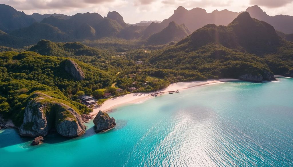 La Digue geography La Digue geography