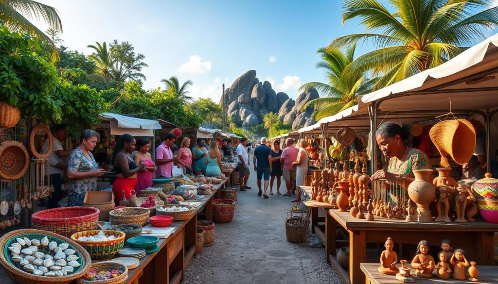 La Digue local crafts La Digue local crafts
