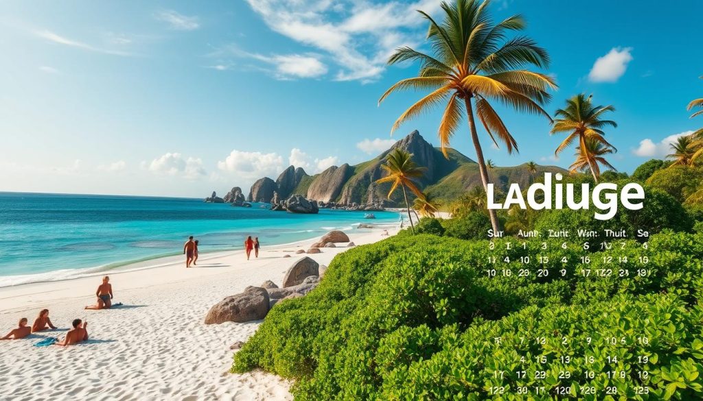 La Digue tourism calendar La Digue tourism calendar