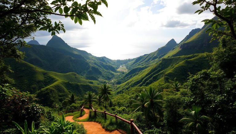 Morne Seychellois hiking trails