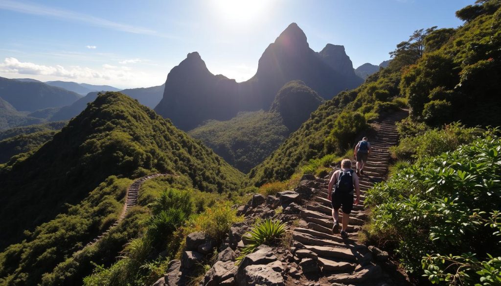 Morne Seychellois mountain trekking Morne Seychellois mountain trekking