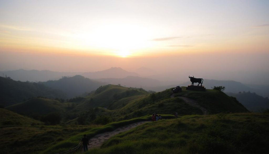 Nandi Hills sunrise view Nandi Hills sunrise view