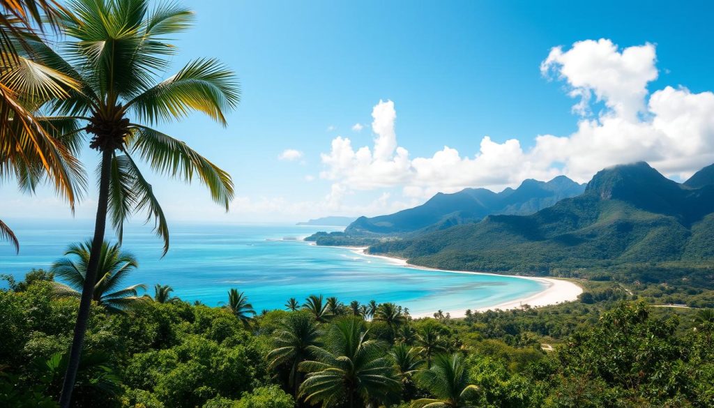 Praslin Island Landscape Praslin Island Landscape