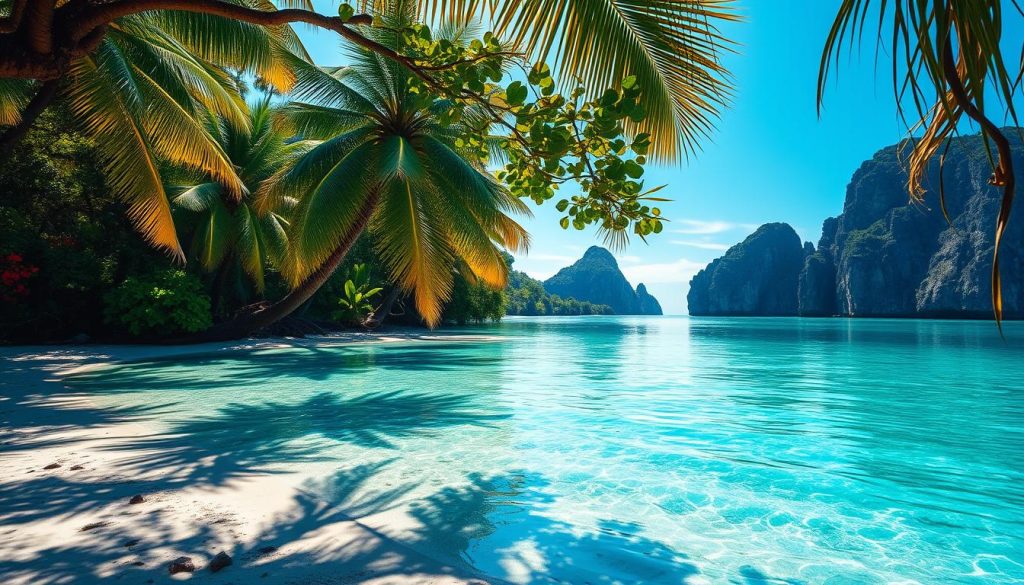 Praslin Island Landscape Praslin Island Landscape