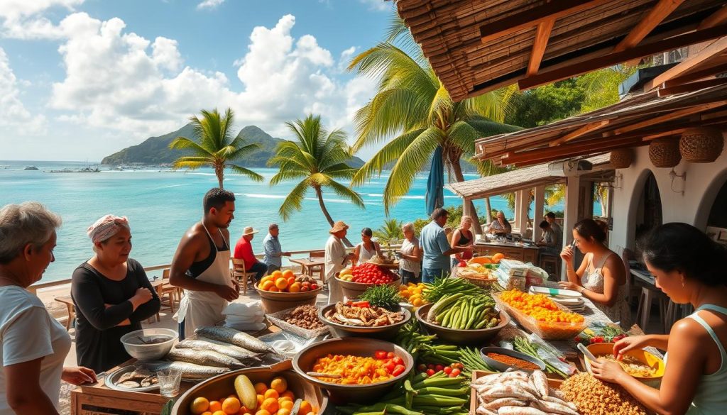 Praslin culinary scene Praslin culinary scene