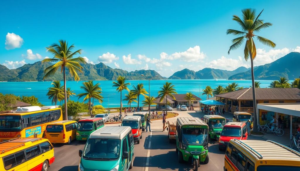 Praslin transportation options Praslin transportation options