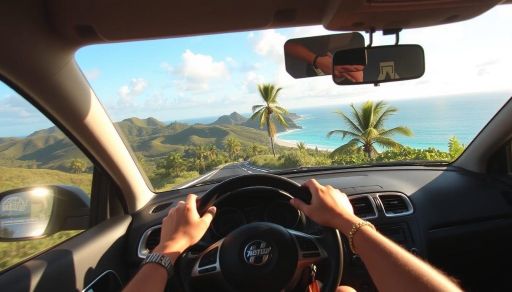Renting a car to drive from Victoria to Beau Vallon Renting a car to drive from Victoria to Beau Vallon