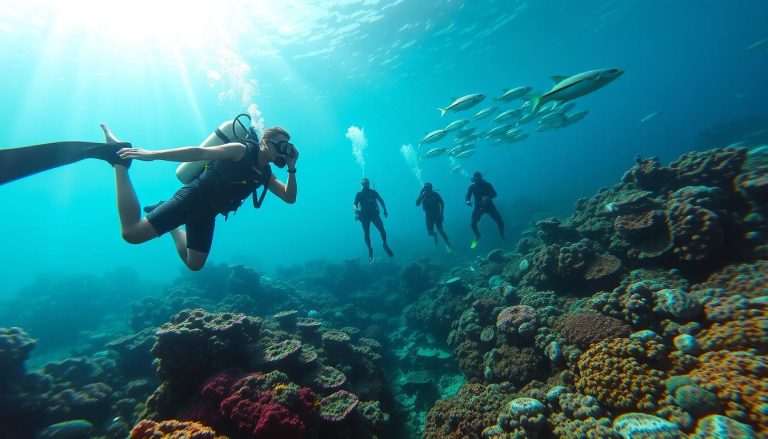 Scuba diving courses in Beau Vallon
