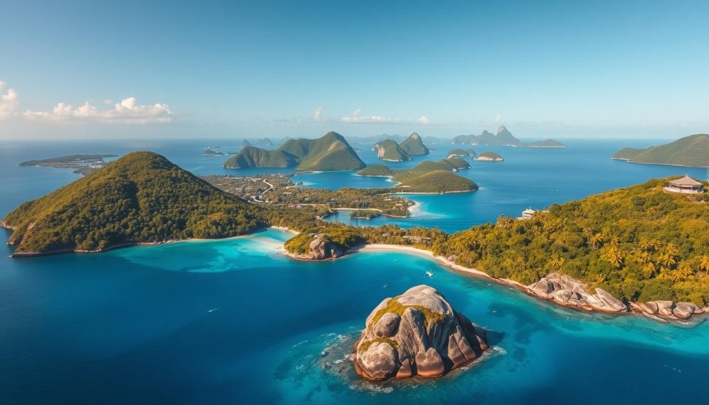 Seychelles Island Layout Seychelles Island Layout