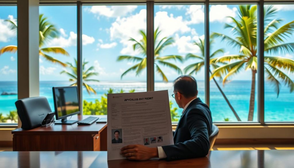 Seychelles visitor's permit application process Seychelles visitor's permit application process