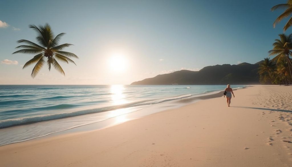 Visiting Beau Vallon without crowds Visiting Beau Vallon without crowds