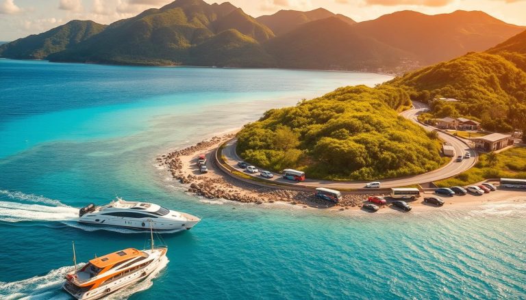 What are the best ways to get to Anse Royale from Victoria?