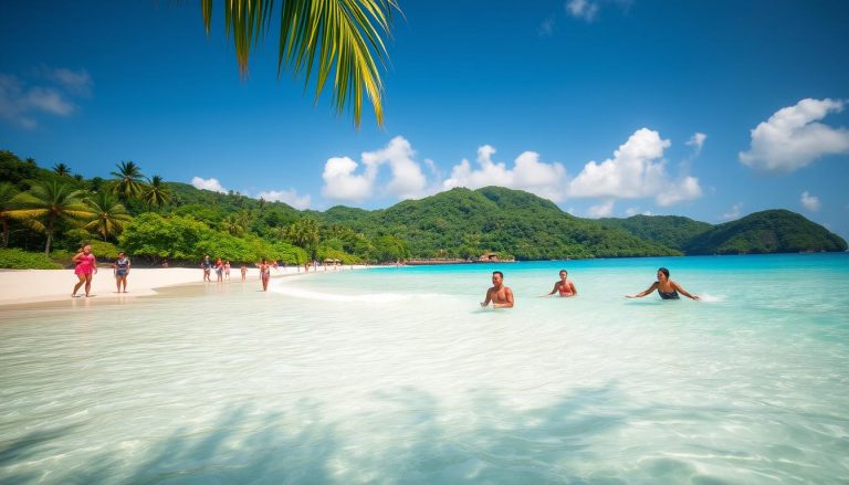 What is the Beau Vallon beach like?