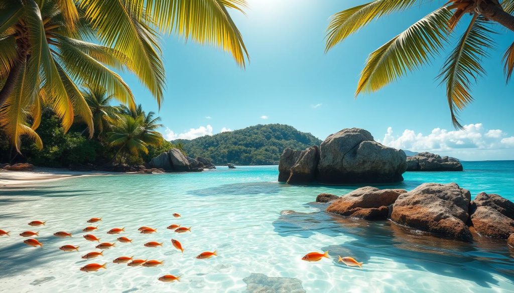 best snorkeling spots La Digue best snorkeling spots La Digue