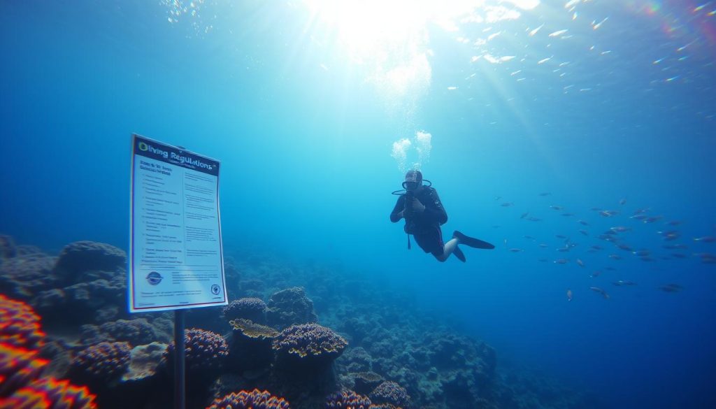 diving regulations Beau Vallon diving regulations Beau Vallon