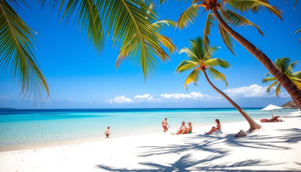 family-friendly beach in Anse Royale family-friendly beach in Anse Royale