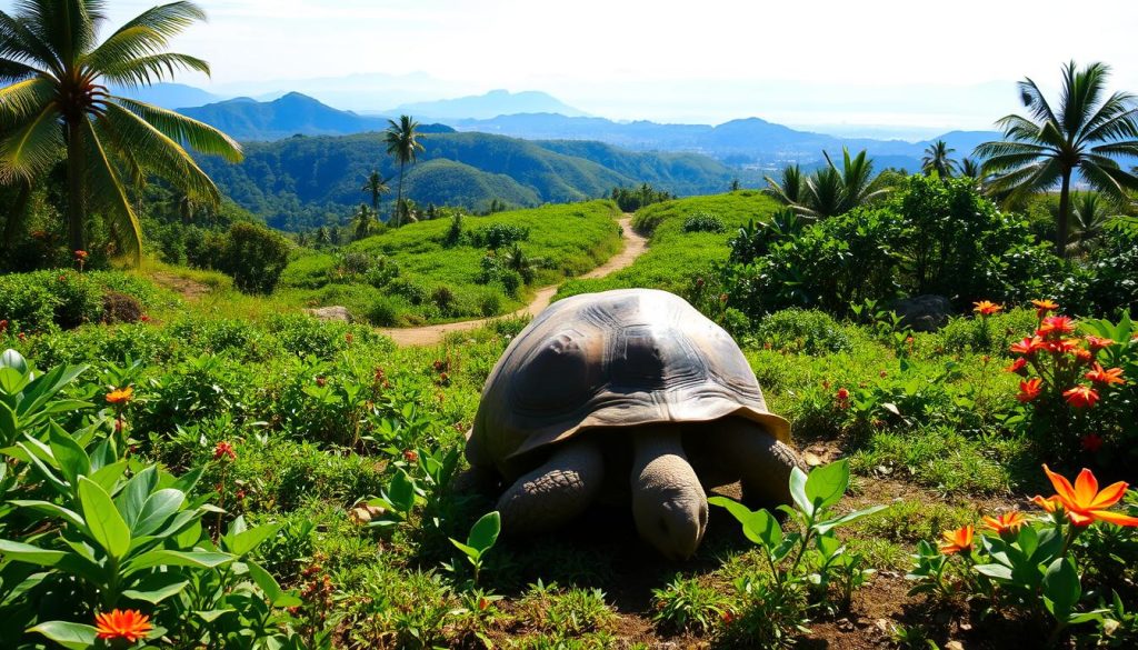 giant tortoise spotting giant tortoise spotting