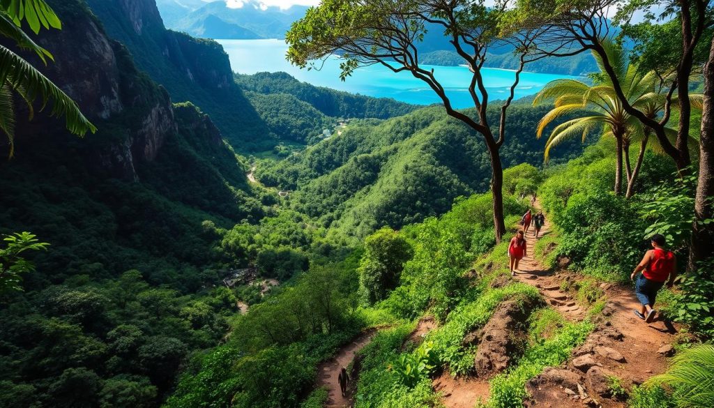 hiking trails Seychelles hiking trails Seychelles