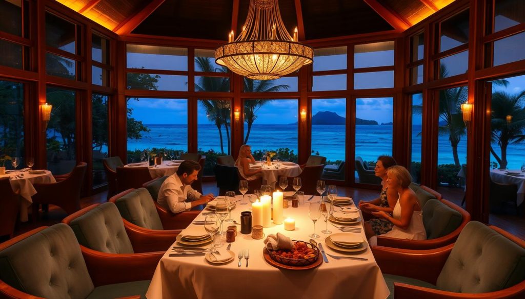 hotel dining in Beau Vallon hotel dining in Beau Vallon