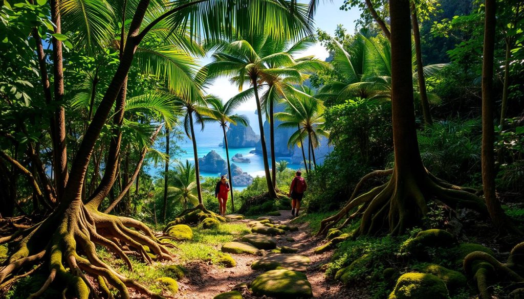 Anse Marron trail Anse Marron trail