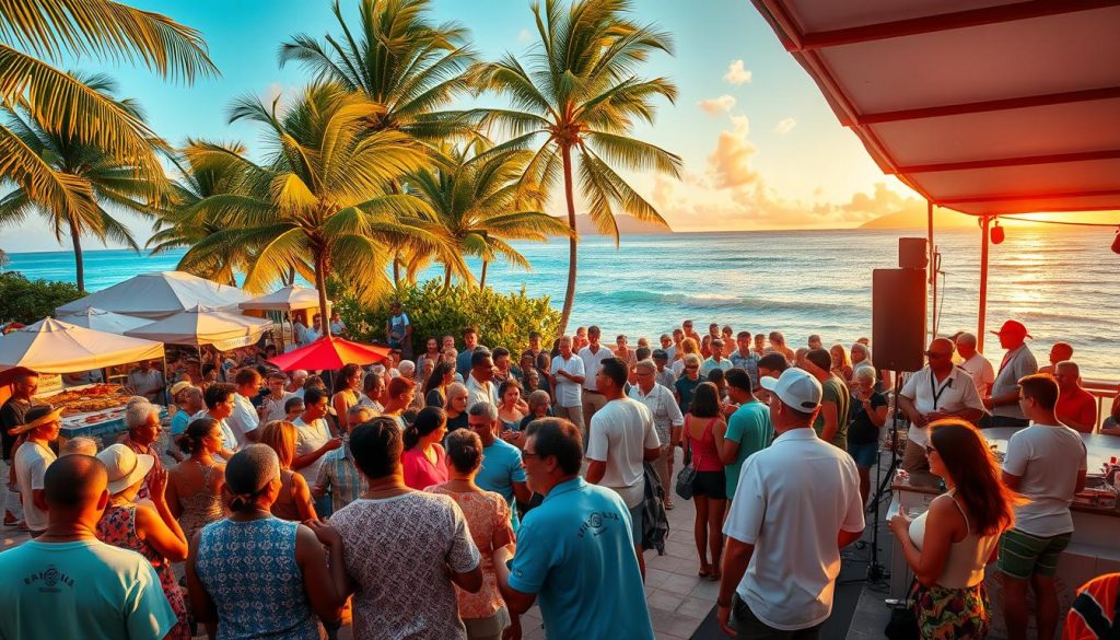 Anse Royale music scene Anse Royale music scene
