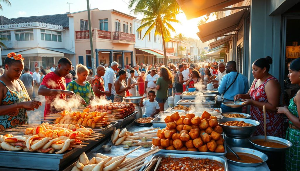Anse Royale street food Anse Royale street food