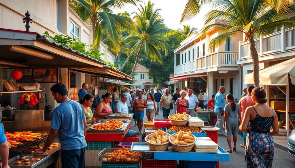 Anse Royale street food Anse Royale street food