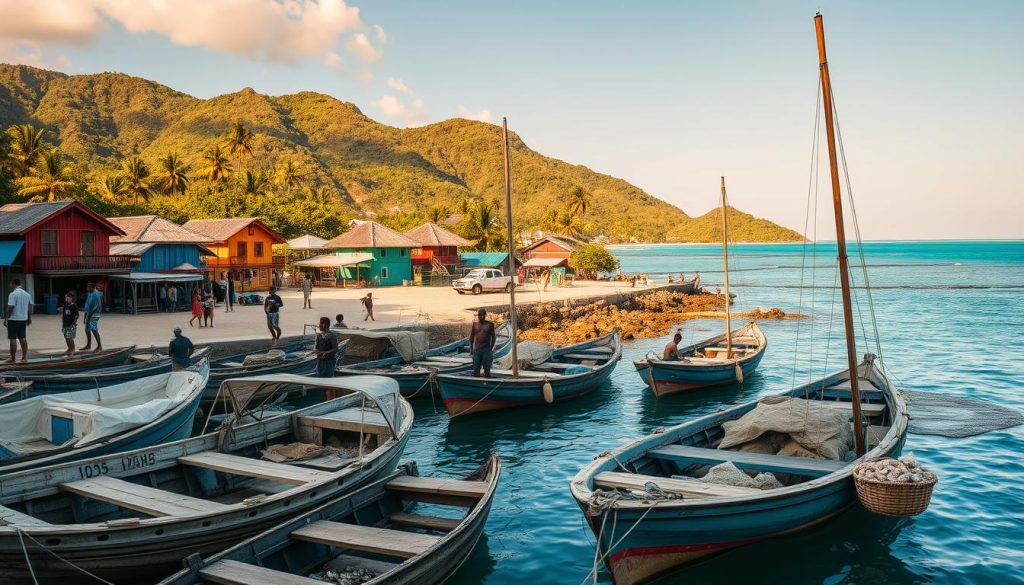 Authentic Praslin island life Authentic Praslin island life
