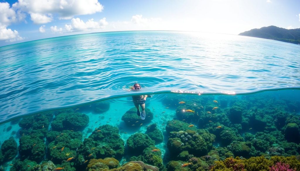 Beau Vallon Bay snorkeling Beau Vallon Bay snorkeling