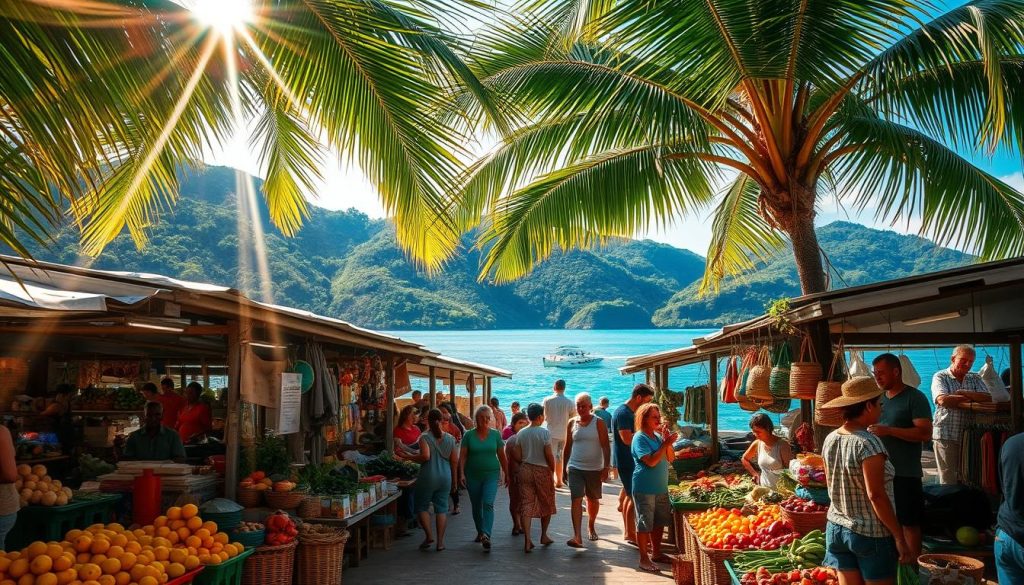 Beau Vallon Market Beau Vallon Market