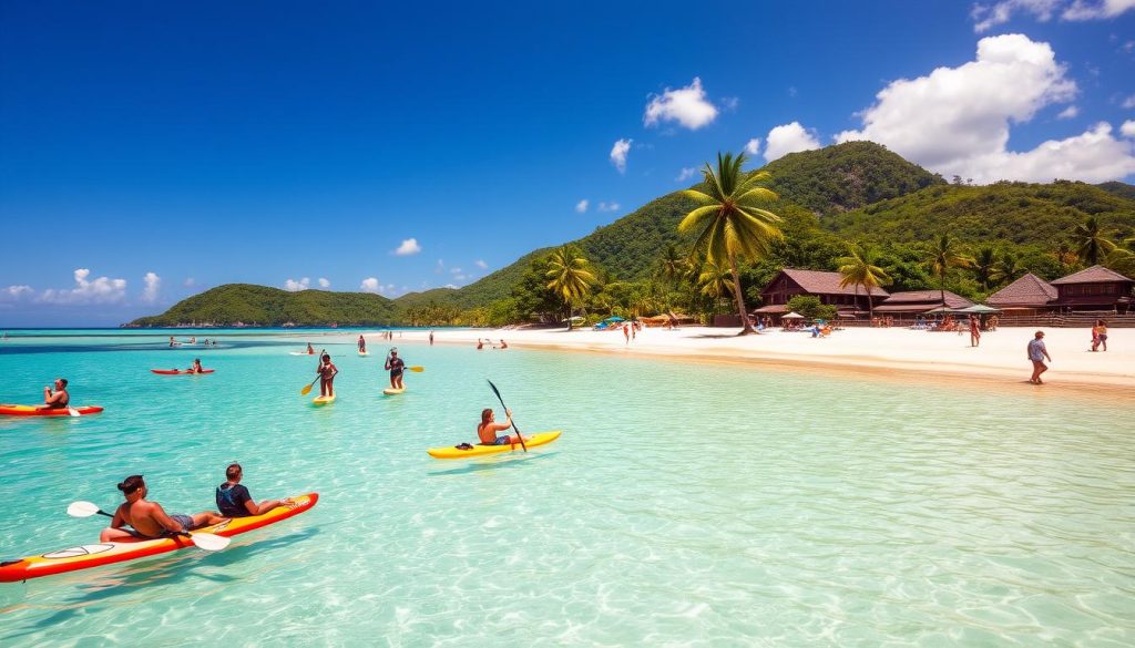 Beau Vallon beach activities Beau Vallon beach activities