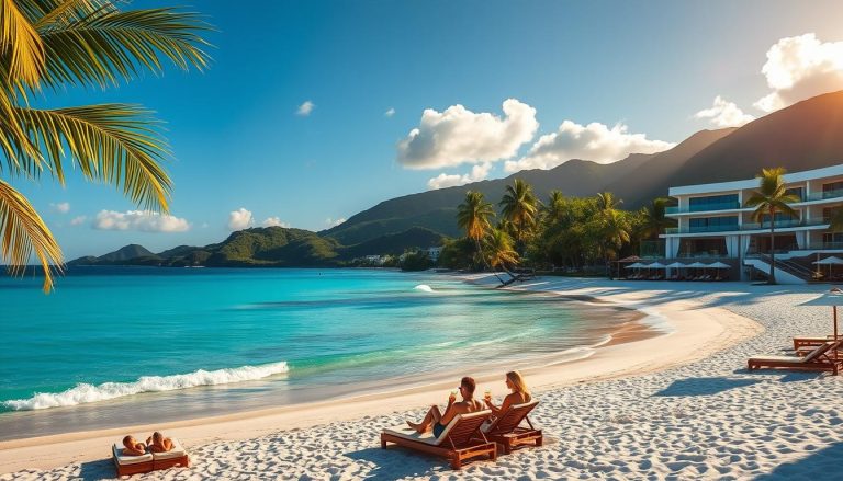 Beau Vallon beachfront hotels