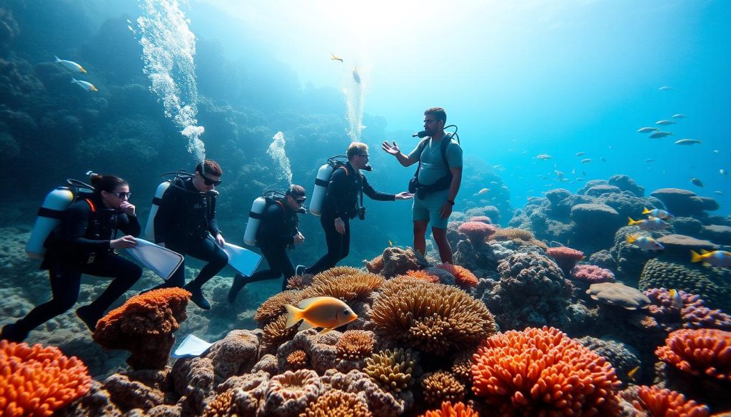 Beau Vallon diving center conservation efforts Beau Vallon diving center conservation efforts