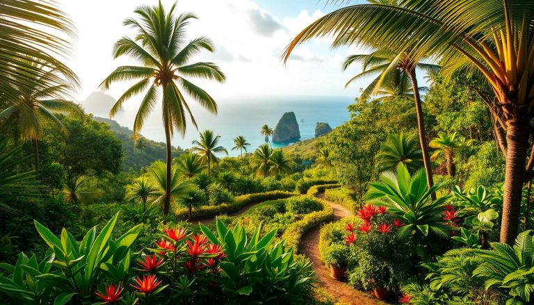 Beau Vallon spice garden