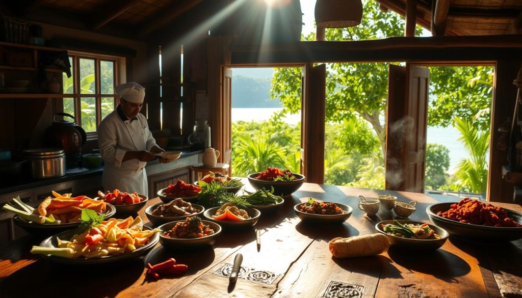 Creole Cooking on La Digue Creole Cooking on La Digue