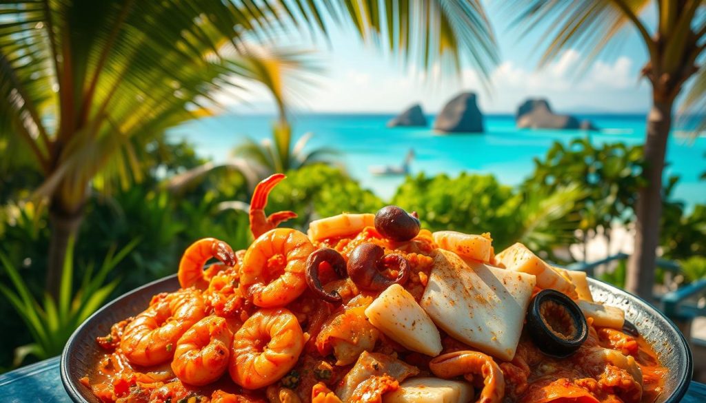 Creole Seafood Dish Creole Seafood Dish