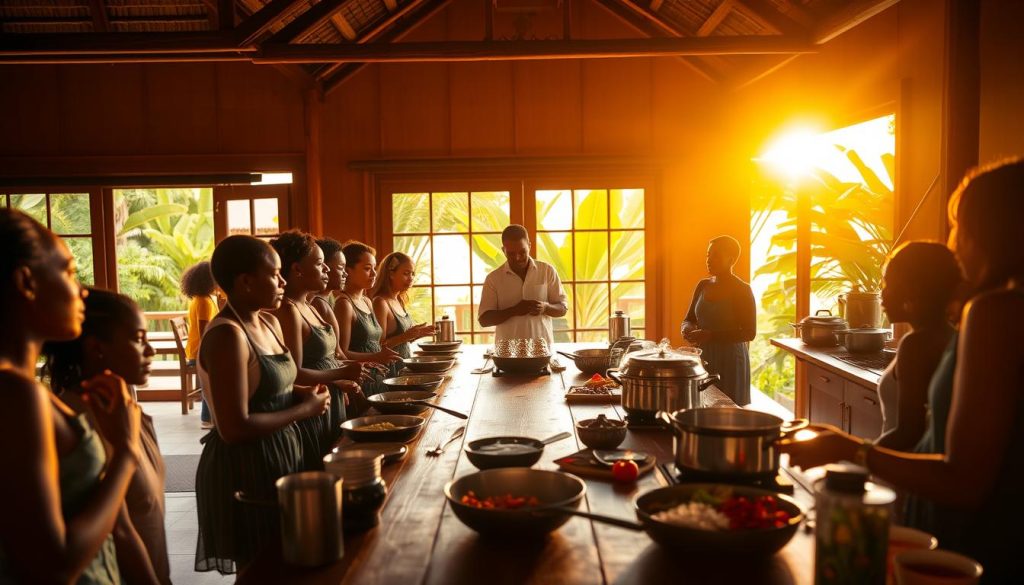 Creole cooking class on La Digue Creole cooking class on La Digue
