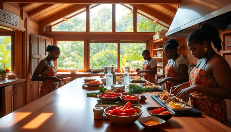 Creole cooking classes and food markets on La Digue
