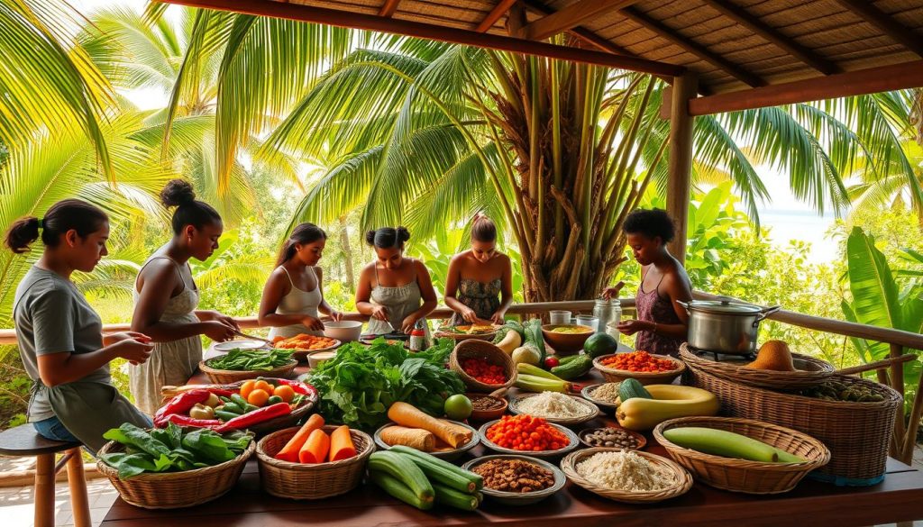 Creole cooking classes on La Digue Creole cooking classes on La Digue