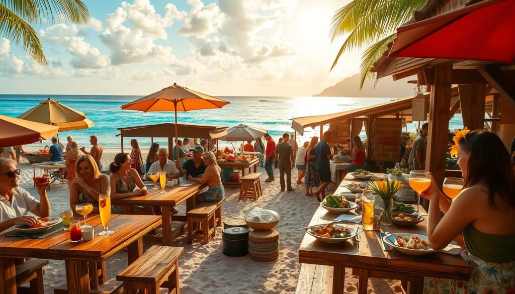 Culinary delights near Sunset Beach Beau Vallon Culinary delights near Sunset Beach Beau Vallon